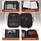 Damero Bible Cover For Men  Carrying Case L12   X W8   X H2 75    Black 