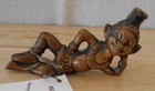 Vintage Menehune Figurine 1960 Hawaii Souvenir Happiness   Luck - Ships Free