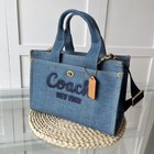 Coach  New Canvas Cargo Tote 26 Denim Cp164