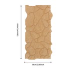 3d Shape Pu Durable Faux Stone Wall Panel Home Furnishing Decor Background Plate