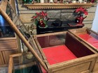 Two Antique Oak Vendor Display Cases In Very Good Condition