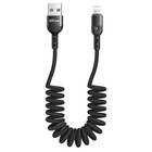 For Iphone 14 13 12 11 Pro Max Xr Ipad Usb Charger Phone Cable Coiled Data Cord