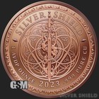 Lot Of 20 X 1 Oz Liberty Or Death Fine Copper Round - Bullion -