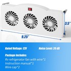 12v Rv Refrigerator Fan  Fridge Fan For Efficient Air Circulation  Runs    