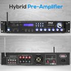 Pyle New Pro Audio Multi-channel Stereo Receiver W 2 Vhf Wireless Pwma3003bt