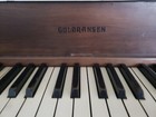 Vintage Gulbransen Player Piano Music With Rolls