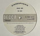 Magic Bus-the Who On Tour-original 1968 Us Decca Stereo Promo Lp In Shrink 