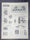 A Hard Day   s Night - Beatles - Original Movie Pressbook 12 Page No Cutouts