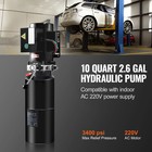 Ac 220v Car Hydraulic Power Unit Hydraulic Pump 10 Qt 2 64 Gal  For 2 Post Lift