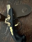 Vintage Pirate Pistol Gun Flint Lock Cigarette Lighter With Stand