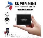 Portable Ssd 2tb High Speed External Hard Drive Usb 3 1 Type-c Original Hard Dis