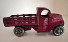 1930   s Hubley Cast Iron Mack C-cab Stake Bed-4 75-inch- Vg Original Truck