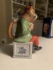 Anheuser-busch Bevo Fox Stein Ceramic Hand Painted Thewalt Germany 1993