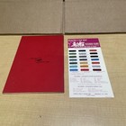 Painting Miniatures Booklet    1961 1975 Print  W  Floquil Color Sample Chart