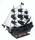 Black Pearl Model Pirate Ship Small Size From Old Modern Handicrafts