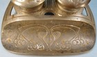 Geschutz Art Nouveau Inkwell Double Inkstand Victorian 1890s Antique  o  As Is