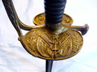 Antique French Naval Medical Officer s   p  e Type Sword Ca  1837