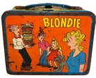 Vintage 1969 Blondie Metal Lunchbox With No Thermos  b131 