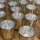 Volens Gold Speckled Votive Candle Holders Set Of 18 Wedding Anniversary Decor