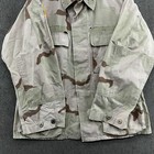Us Army Coat Medium Short Desert Storm Tri Color Camo Combat Bdu Uniform Combat