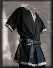 Men s Medieval Renaissance Tunic Viking Saxon Short Sleeve Shirt Cosplay Costume