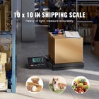 Uimoso Shipping Scale Digital Postal Scale 110 Lbs X 0 07 Oz  Ac dc Package Lcd