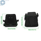 Adjustable Backrest Tractor Seat W safety Belt   Armrest Universal Forklift Seat