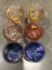 Set Of 6 Multicolor Heavy Shot Glasses