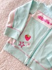 Vintage Strawberry Shortcake Baby Girl 2000 s Fleece Jacket 4t Y2k Rare