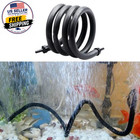 Aquarium Air Stone Bubble Bar Wall Curtain Tube Hose  Fish Tank Pump  Hydroponic