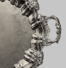 Vintage Silver Plated Victorian Serving Tray From International Silver Company