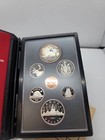 Royal Canadian Mint   Double Dollar Proof Like Set Silver 7 Coins 1981   Toning 