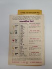 California Wine Cookery And Drinks Booklet Wine Advisory Board Vintage 1967