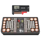 Battery Organizer Storage Case With Tester   Stores   Protects Up To 136 Batt   