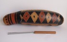 Han Carved Guiro 12 1 4 h Latin American Musical Percussion Peruvian Instrument