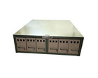 Vintage Six Tray-drawer Microscope Slide Storage Stackable Metal Cabinet 19x16x5