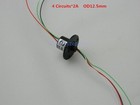 Slip Ring 2a 240v Od12 5mm   4 Wire Capsule Slip Ring micro Collector Ring 