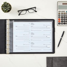 7-ring Business Check Binder For Checkbooks Organization  Financial Records  Per