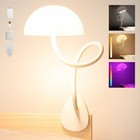 Dorm Room Clip-on Bed Light - Led Night Lamp  Adjustable Brightness  White