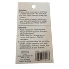 Recollections Christmas Holiday Wreath 5 Piece Clear Cling Rubber Stamps