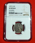 1875 S Twenty Cent Piece 20c Ngc Xf Details - Cleaned  860 