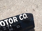 ---vtg Carrington Motor Company Reflective License Plate Topper     North Dakota