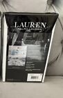 Ralph Lauren Eden Pique Scalloped Single Euro Sham European White Blue New  135
