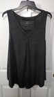 New Calvin Klein Performance Women Relaxed Icy Wash Yoga Tank Top Pf6t3412 Black