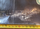 1979 Star Trek The Motion Picture Uss Enterprise Poster 48 X 22 Cutaway Image