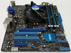 Asus P8b75-m c Sm Rev  1 03 Motherboard I7-3770 3 40ghz 4gb Ram  i o Kd088  