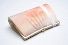 Dear Vanilla Japanese Kimono Silk Handbag Purse Vintage Authentic Made Japan
