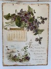 Flowers Of The Year Calendar For 1898  Klein Artist  Complete  R  Tuck