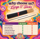 500 Incense Sticks 7     11  Bulk Variety Pack Wholesale Lot Hand Dipped Mix