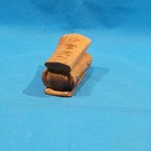 Vintage Chinese Wood Carving Coffin Miniature